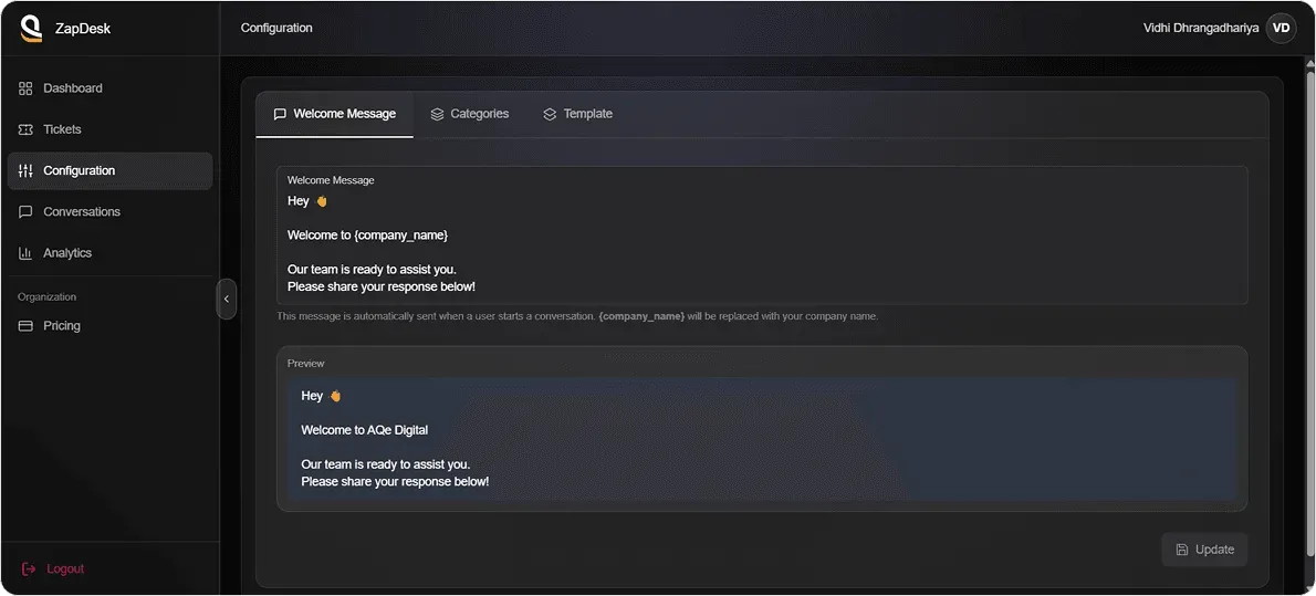 UI preview