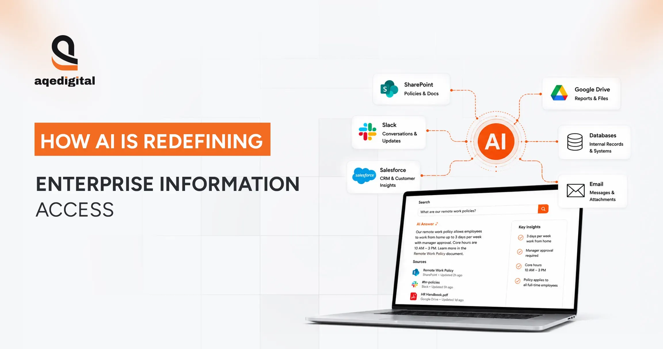 Enterprise Search Solutions using AI to improve information discovery across business systems